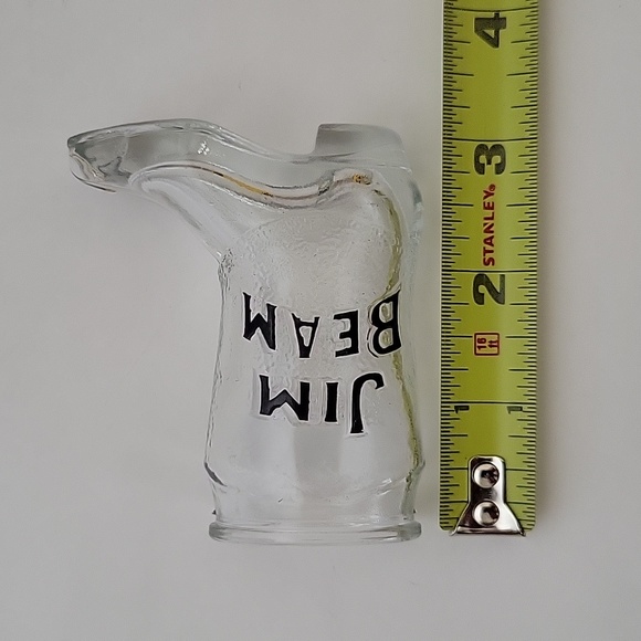 Jim Beam Bourbon Cowboy Boot Whiskey Shot Glass Vintage (1) - Picture 10 of 10